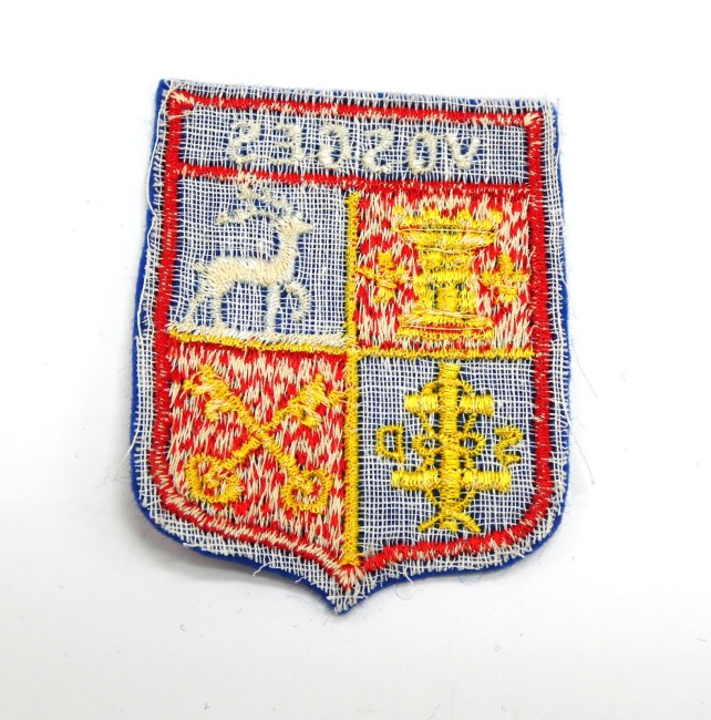 Ecusson brodé ville région VOSGES