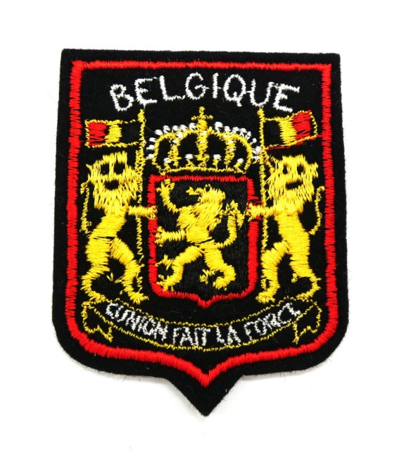P1110740 Ecusson brodé pays Belgique