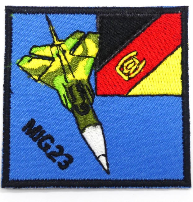 Ecusson brodé avion chasse MIG 23