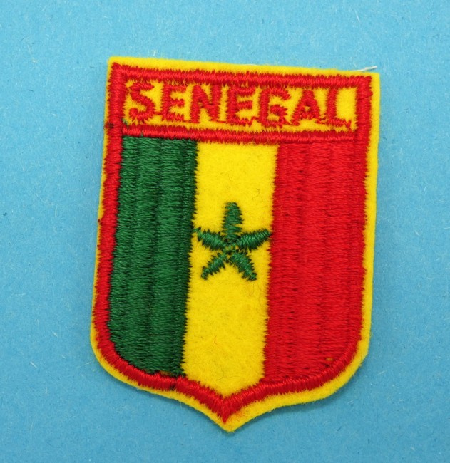  Ecusson brodé pays SENEGAL