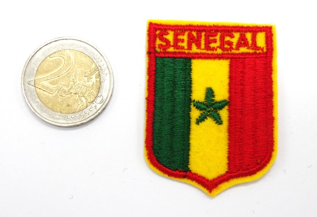  Ecusson brodé pays SENEGAL