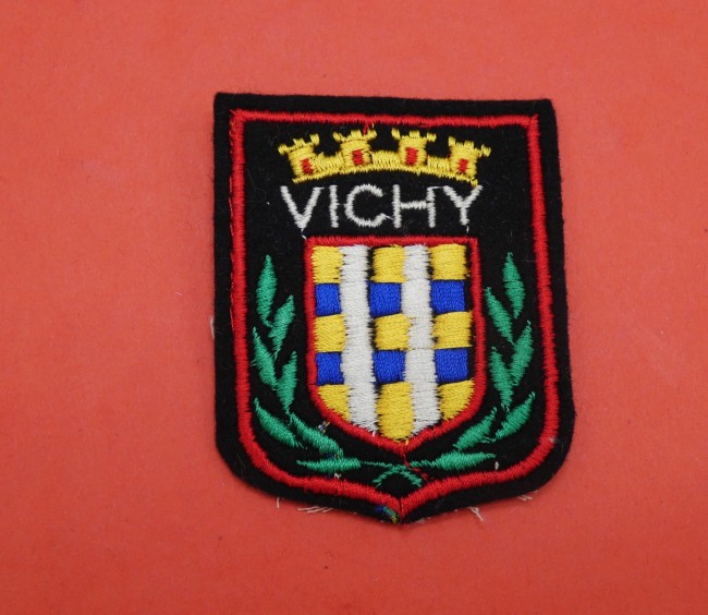Ecusson brodé ville VICHY