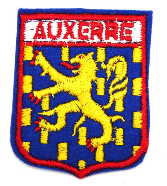 Ecusson brodé ville Auxerre 
