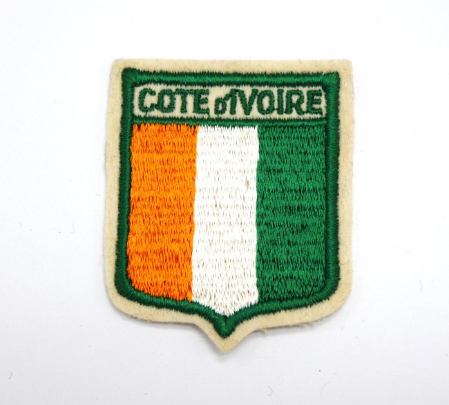P1070888 Ecusson brodé pays COTE D 'IVOIRE