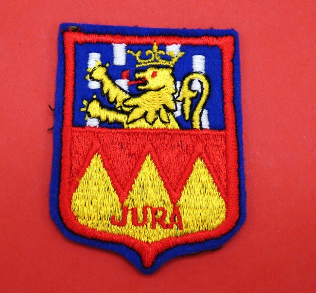 Ecusson brodé ville JURA