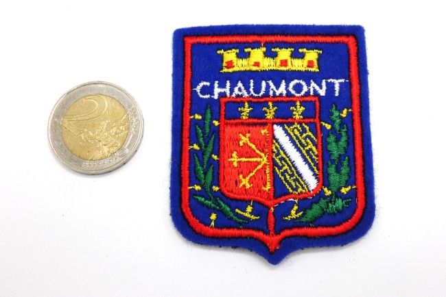 Ecusson brodé ville Chaumont