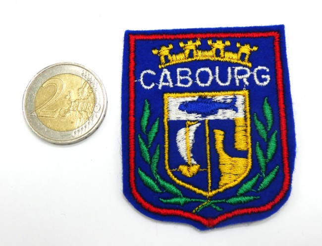 Ecusson brodé ville Cabourg