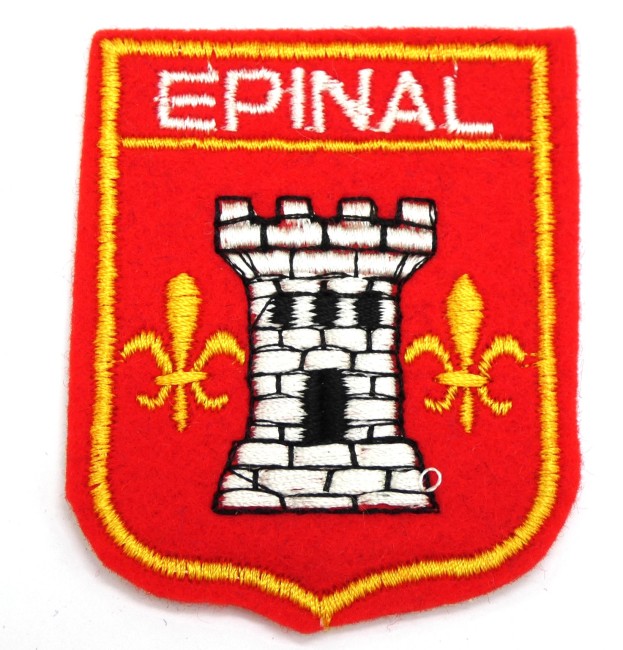 Ecusson brodé ville Epinal