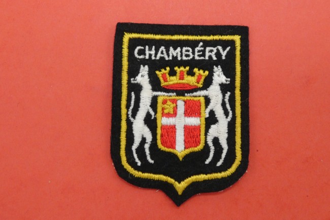 P1010401 Ecusson brodé ville Chambéry