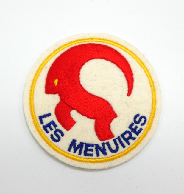 Ecusson brodé Les Menuires