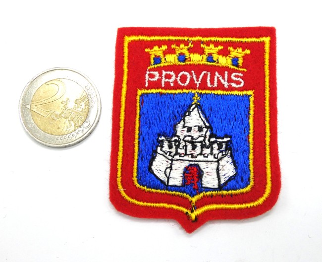 Ecusson brodé ville PROVINS