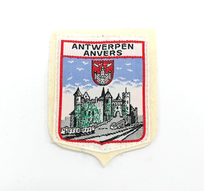 Ecusson brodé ANTWERPEN ANVERS 