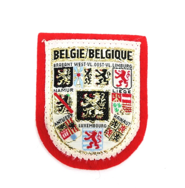 Ecusson brodé Belgie - Belgique