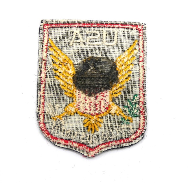 Ecusson brodé ville Pays U . S . A ( occasion)