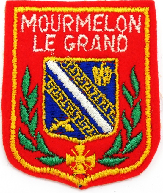 P1010790 Ecusson brodé ville Mourmelon Le Grand