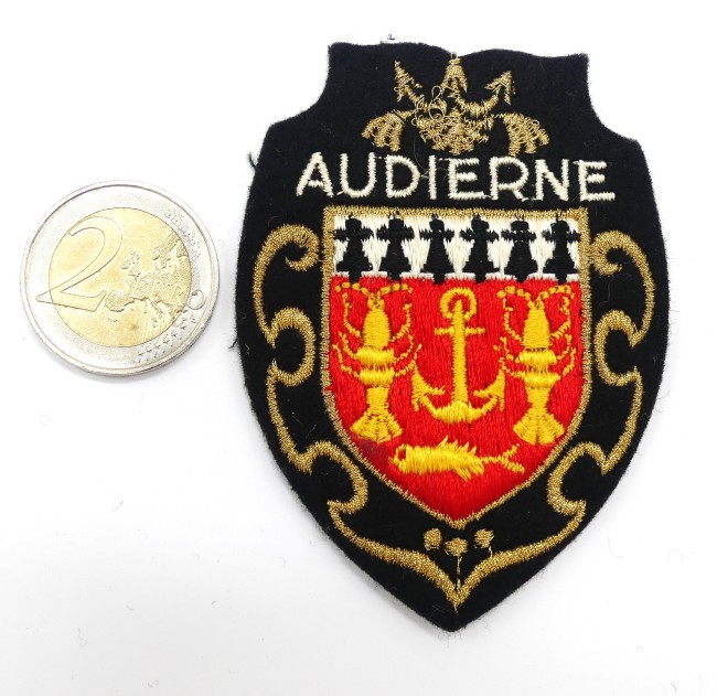 Ecusson brodé ville Audierne