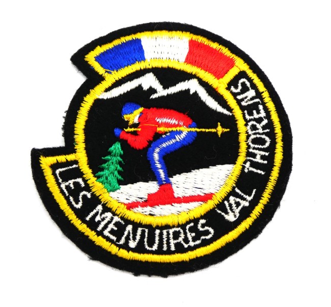 P1050868 Ecusson brodé Les Menuires Val Thorens