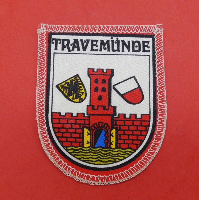 Ecusson tissu ville TRAVERMÜNDE 