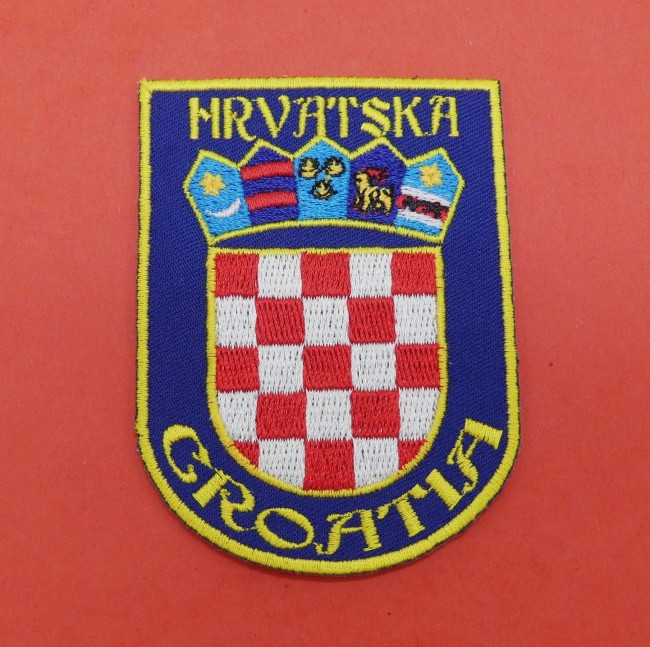 P1260055 Patch thermocollant pays CROATIA HRVATSKA