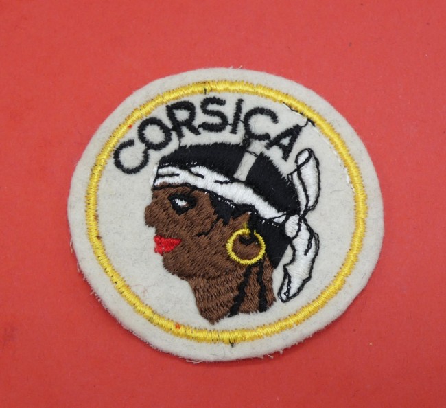 Ecusson brodé ville CORSICA / Corse 