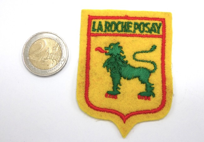 Ecusson ancien brodé La Roche Posay