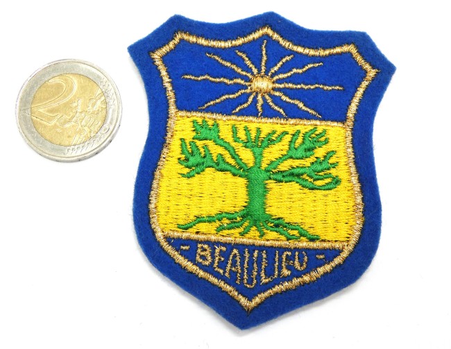 Ecusson brodé ville BEAULIEU 