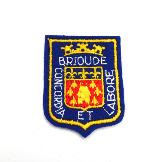 Ecusson brodé ville BRIOUDE 