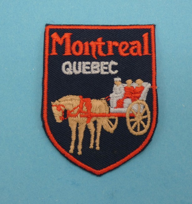 Ecusson brodé Montreal Quebec