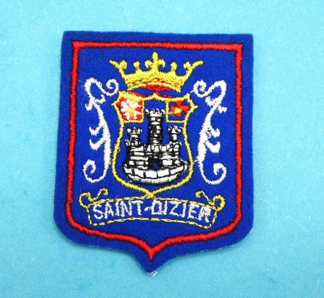 Ecusson brodé ville Saint - Dizier