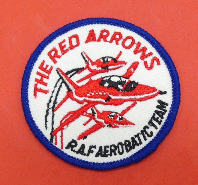Patch RAF aéronautique Team THE RED ARROWS