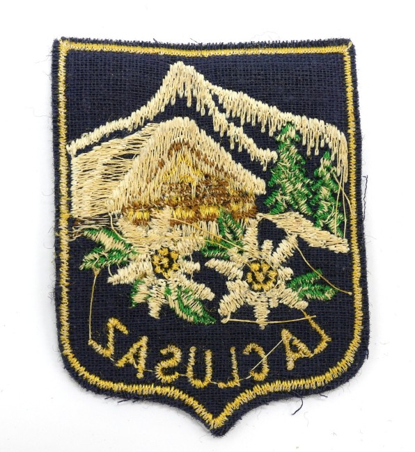 Ecusson collection brodé La clusaz