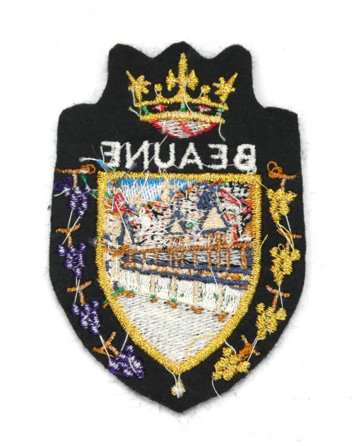 Ecusson collection meresse brodé ville BEAUNE