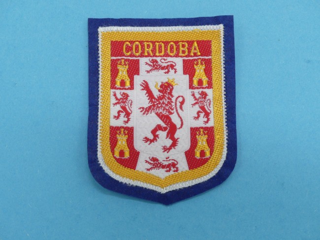 P1260072 Ecusson brodé pays ville Cordoba