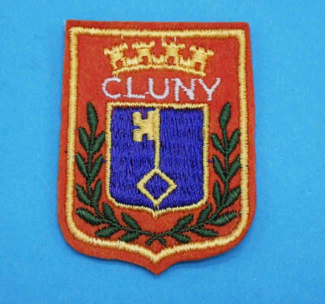 Ecusson brodé ville CLUNY