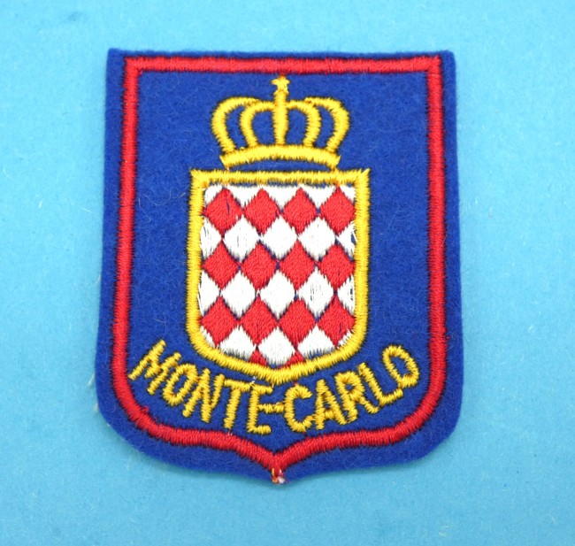 Ecusson brodé ville MONTE - CARLO 