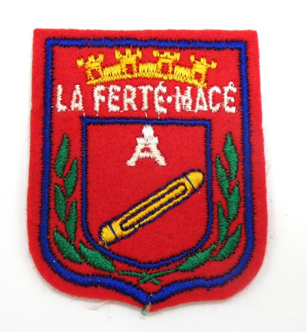 Ecusson brodé ville La Ferté - Macé