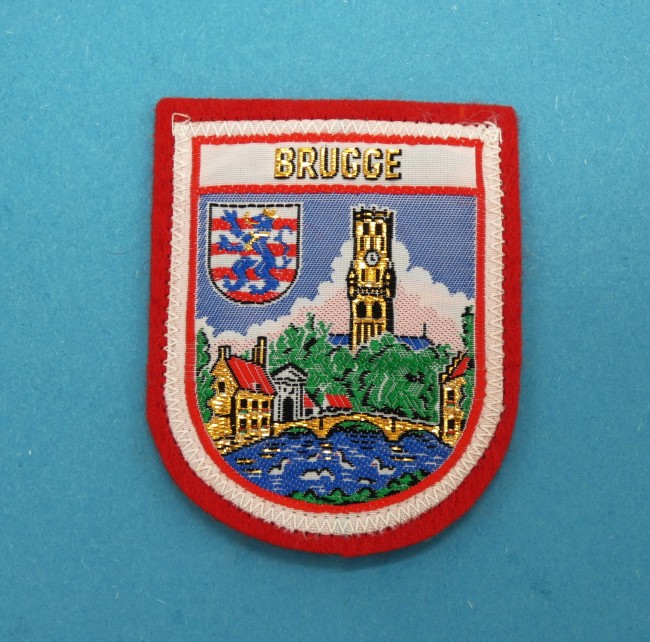 P1010757 Ecusson brodé ville BRUGGE