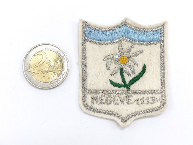 P1220948 Ecusson brodé ville Megève 1113M