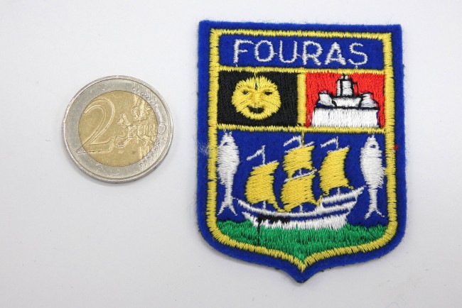 Ecusson brodé ville FOURAS 