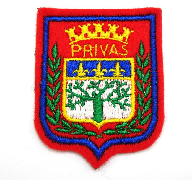 P1110345 Ecusson brodé ville Privas