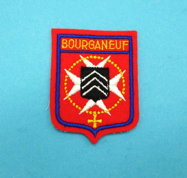 Ecusson brodé ville BOURGANEUF