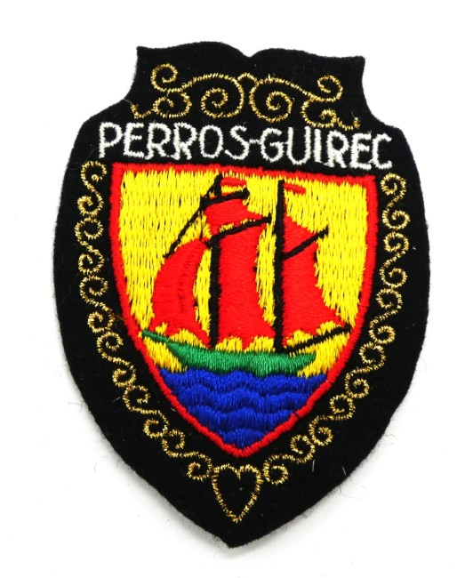 Ecusson brodé ville PERROS - GUIREC