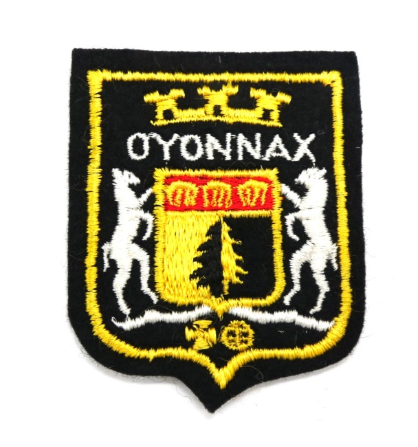 P1110892 Ecusson brodé ville Oyonnax