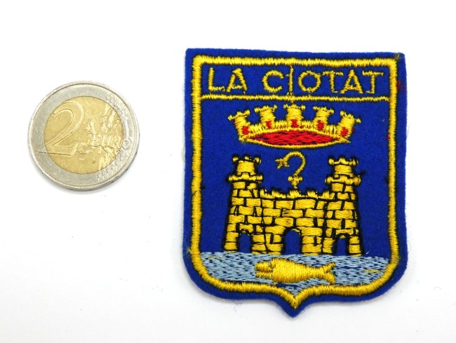 Ecusson brodé ville La Ciotat