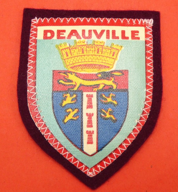 Ecusson brodé ville DEAUVILLE