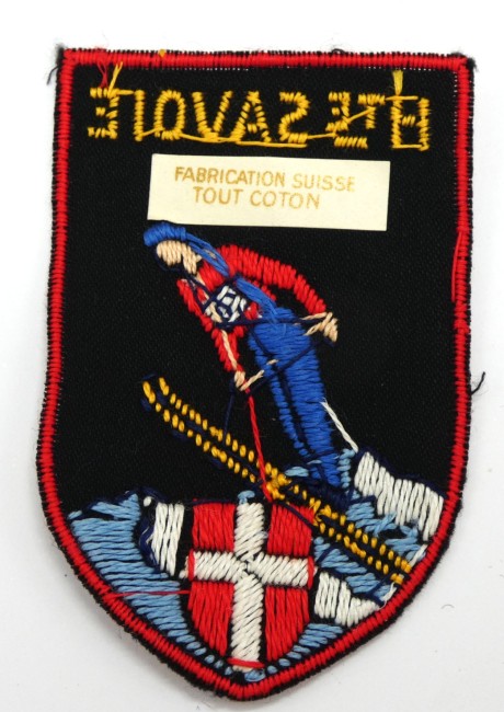 Ecusson collection ville / montagne brodé Hte Savoie 