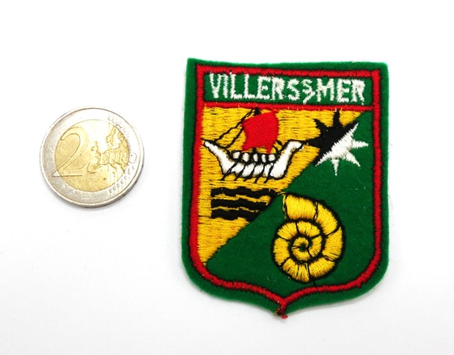 Ecusson brodé ville Viller Sur Mer