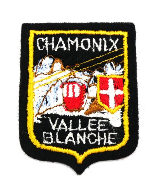 Ecusson Chamonix Vallée Blanche ( occasion )