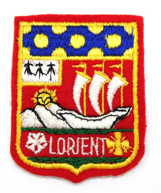Ecusson brodé ville Lorient 