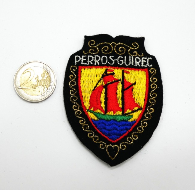 Ecusson brodé ville PERROS - GUIREC